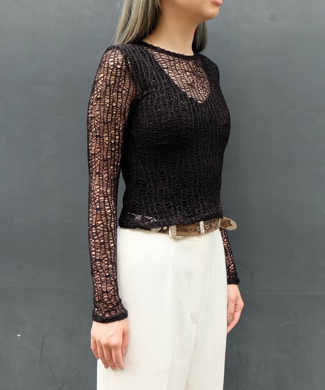 Vintage   Mesh Tops