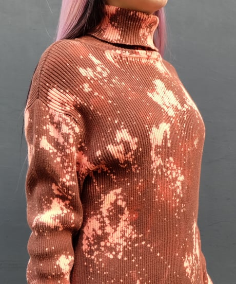Vintage   Bleach Turtle Knit
