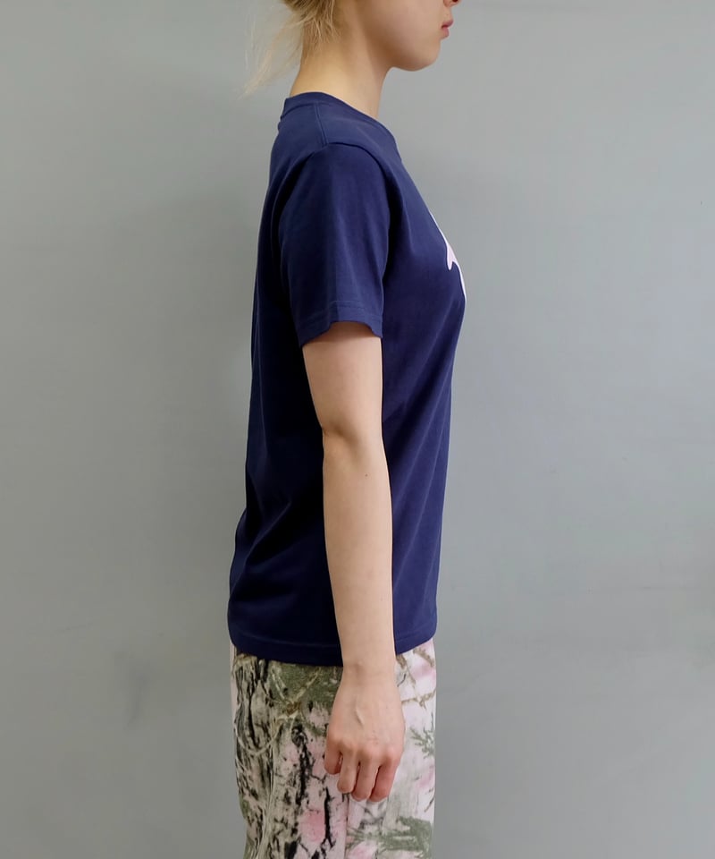 Labyrins Two Dolphin Tshirt Navy | Shury