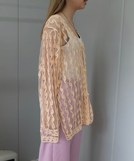 Vintage   see-through  Jacket