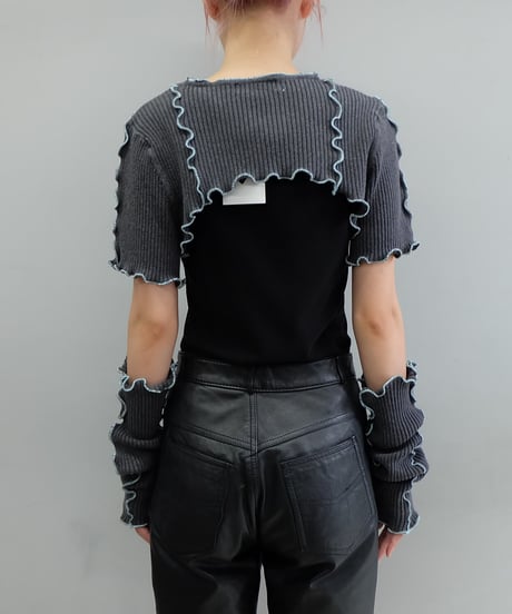 Remake Frill line Arm Tops