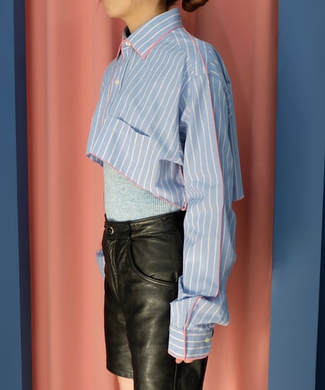 Remake   Line Short Shirt