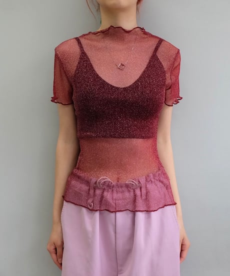 Vintage   See-through Tops
