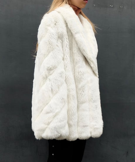 Vintage  Fake Fur Coat