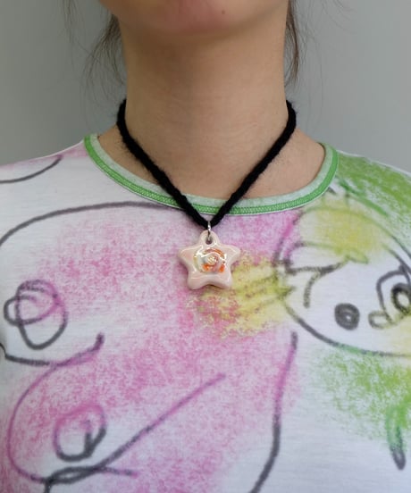 Labyrins x Sugascoop Ceramic necklace 3