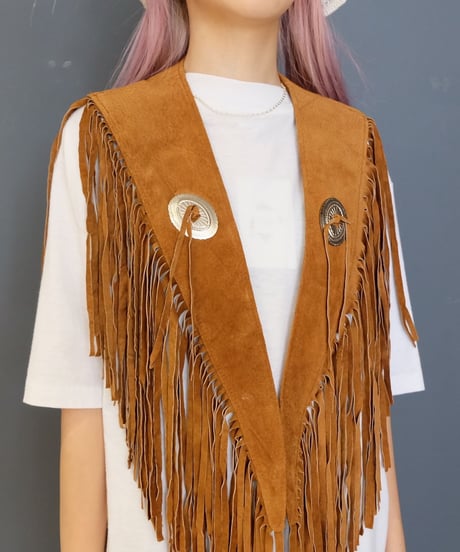 Vintage   Fringe Cape