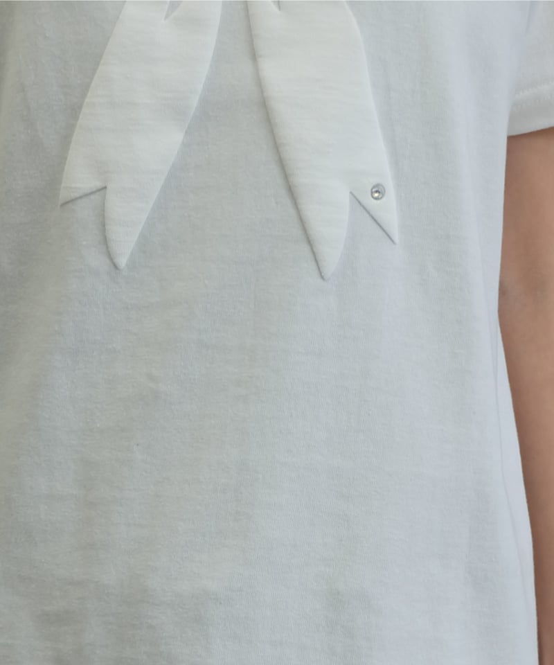 Labyrins RIBBON Tshirt White | Shury Labyrins RIBBON Tshirt White | Shury