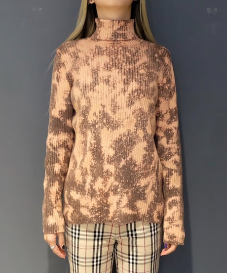 Vintage   Bleach Turtle Knit 1