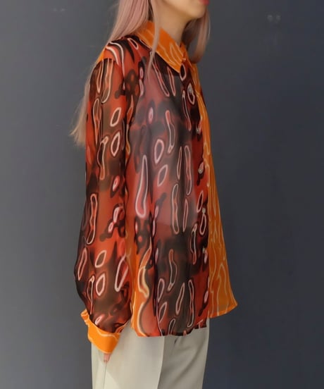 Vintage   See-through Shirt