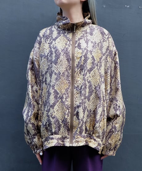 Vintage  Python Nylon Jacket