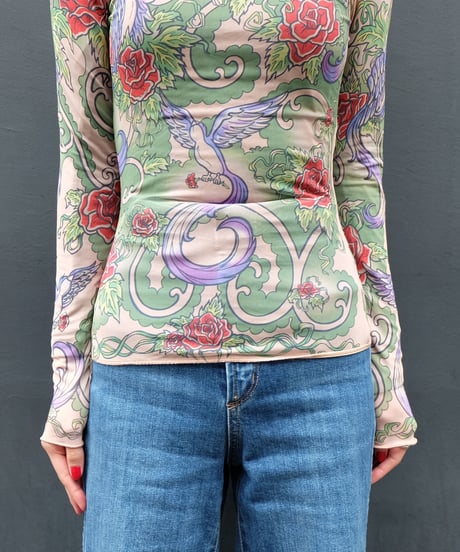 Vintage   See-through Tops