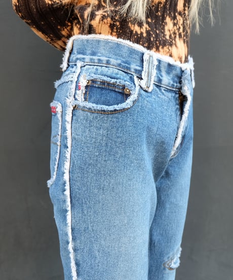 Vintage   Denim Frea Pants
