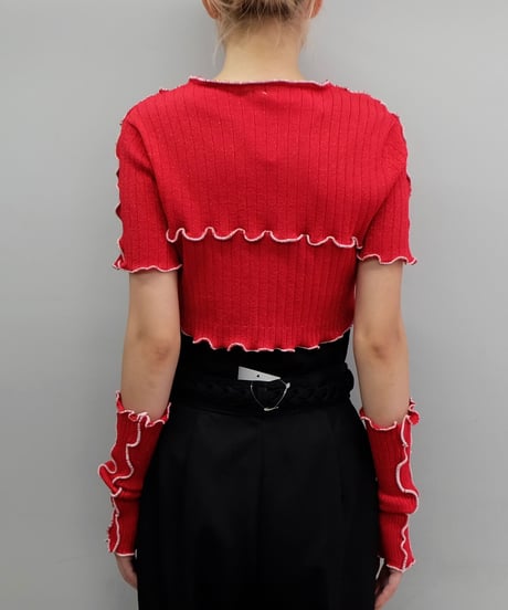 Remake Frill line Arm Tops
