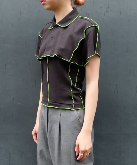 Frill line 2Peace Poloshirt