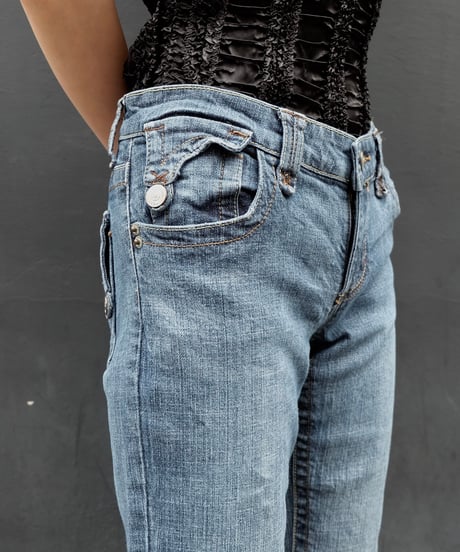 Vintage   Denim Frea Pants 1