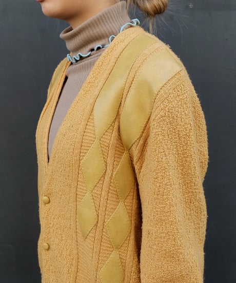 Vintage  Knit  Cardigan