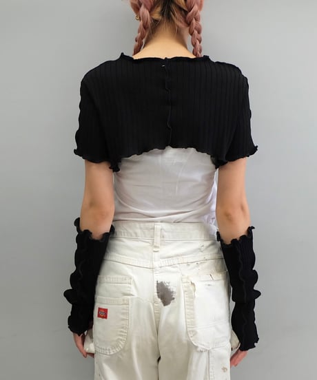Remake Frill line Arm Tops