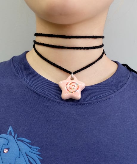Labyrins x Sugascoop Ceramic necklace 3