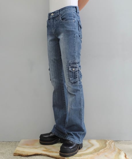 Vintage Design Flare Pants