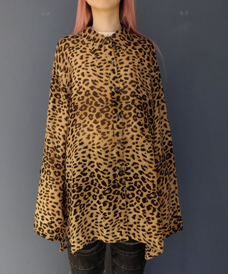 [Rare] 00s L.G.B. leopard print shirt 名作 MOS MOSH MMEmme Leo Shirt in Leopard Print | Collen & Clare