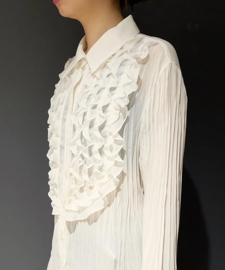 Vintage   Frill Shirt