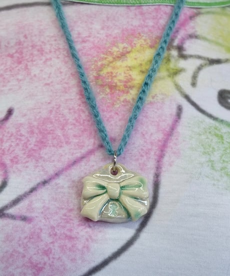 Labyrins x Sugascoop Ceramic necklace 14