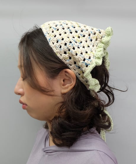 Labyrins  Crochet Bandana 8