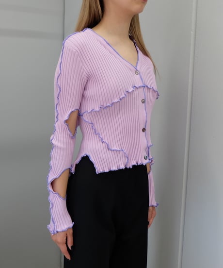 Frill Line Cardigan