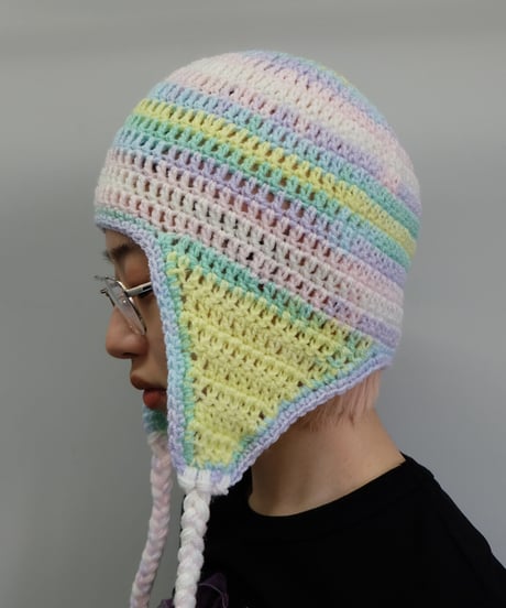 Labyrins   Knit Ear Flap Hat 8