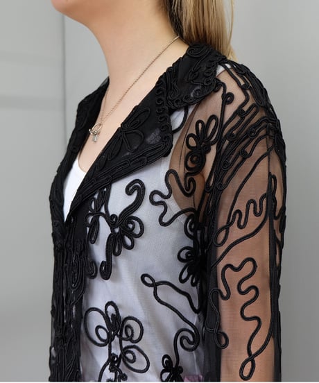 Vintage   see-through Jacket
