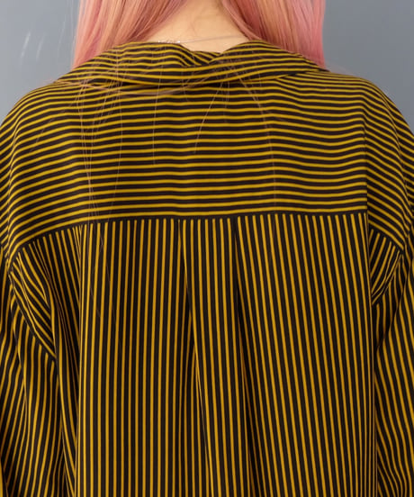 Vintage  Silk  Stripe Shirts