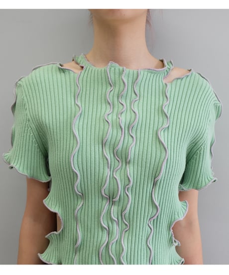 Remake   Frill line Tops