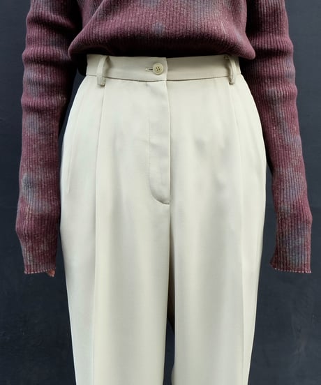 Vintage   Collar Slacks Pants
