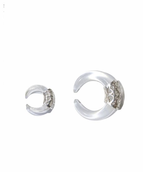 momentel jewelry   clear Earcuff