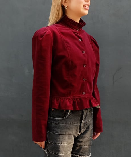 Vintage   Velours Shirt