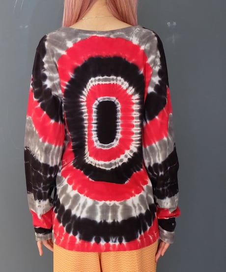 Vintage   Tie-dye Long T-shirt