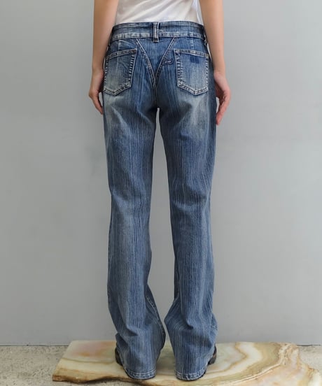 Vintage Design Flare Pants