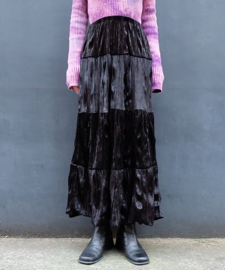 Vintage   Velours Skirt