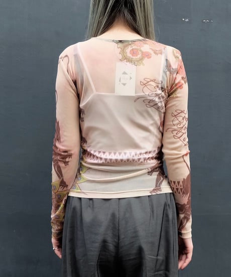 Vintage   See-through Tops
