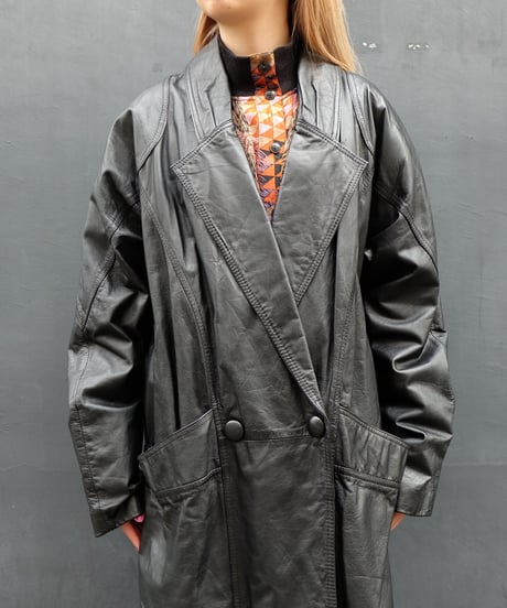 Vintage   Leather Coat 1