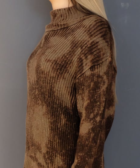 Vintage Bleach Turtle Knit  5