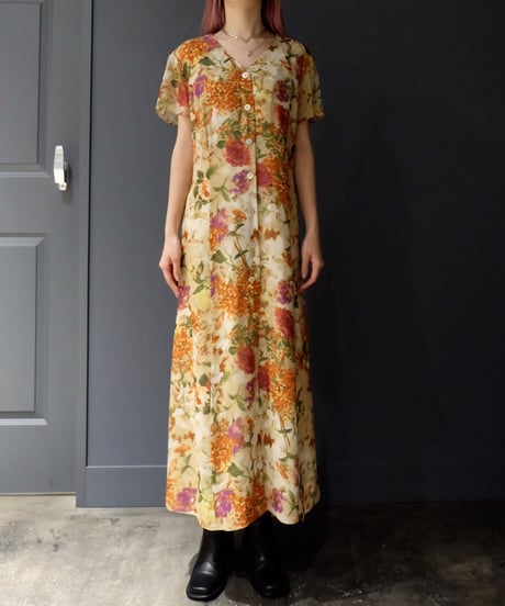 Vintage   Flower Onepiece