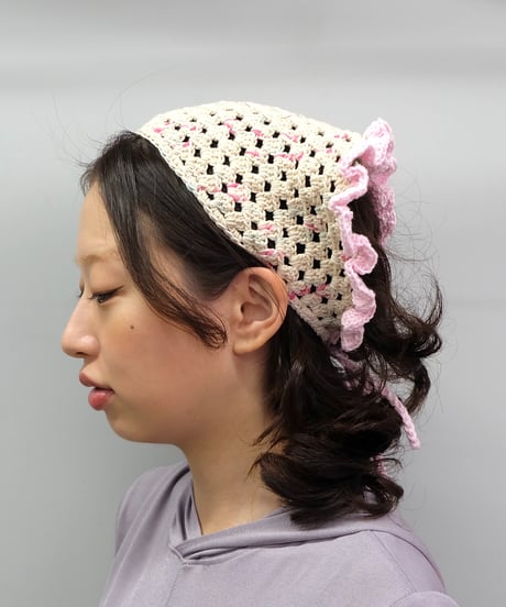 Labyrins  Crochet Bandana 5