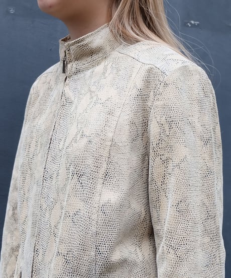 Vintage    Python Jacket
