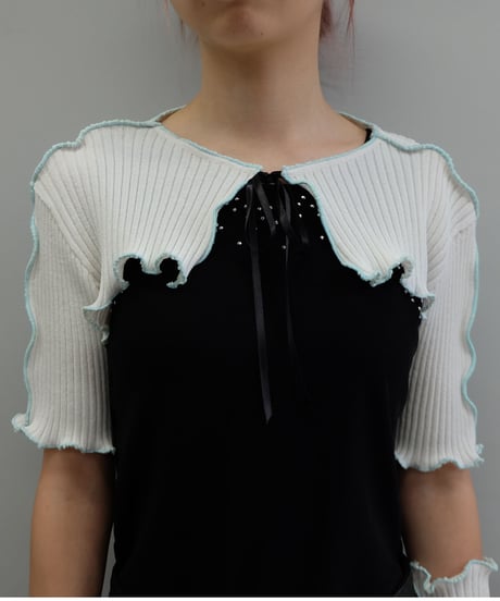 Remake Frill line Arm Tops