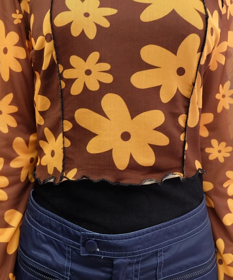 Vintage   See-through  Tops