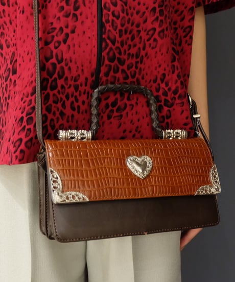 Vintage   Concho Leather Bag