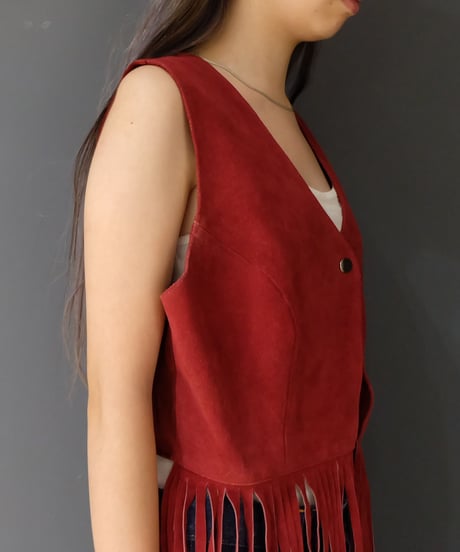 Vintage   Fringe Vest