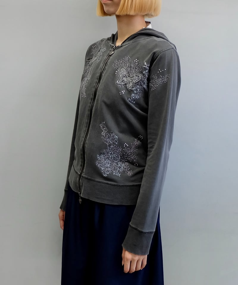 【超希少】 vintage design shirt /刺繍グリーン 超希少】 vintage design shirt /刺繍グリーン