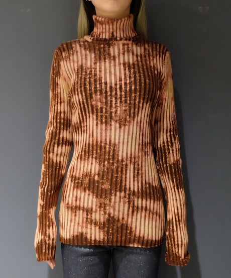 Vintage   Bleach Turtle Knit 5